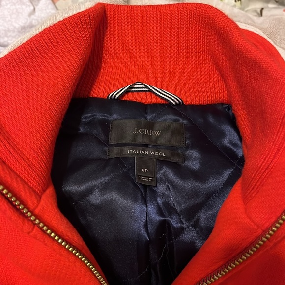 J. Crew Lodge coat in Italian stadium cloth wool - size 6P - Picture 7 of 11